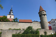 Sankt Crescentius on Tour in Ostheim und auf dem Kreuzberg (Foto: Karl-Franz Thiede)